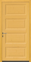 Hormann Panel Timber Side Door - 4. LTH 40 V Panel